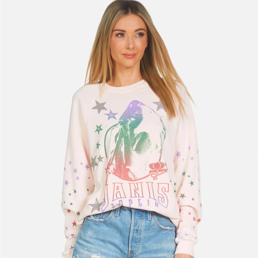 NEW LAUREN MOSHI X JANIS JOPLIN PULLOVER